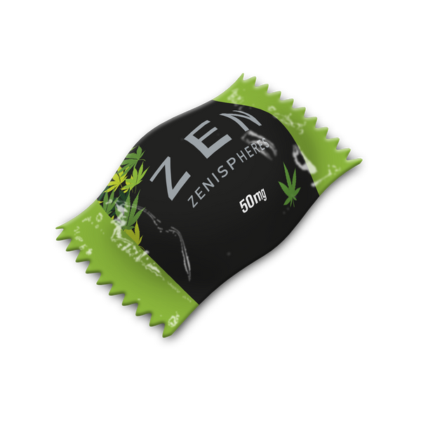 Dark Chocolate CBD Zenispheres (10 x 50mg CBD) [500mg] [20mg/£ - 33mg/£]